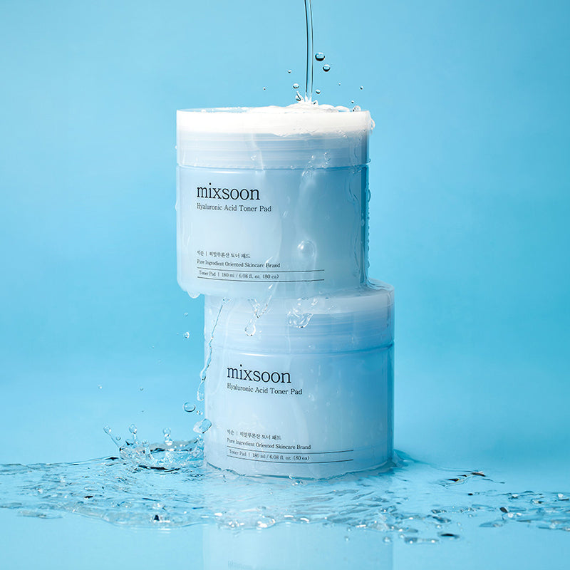 Mixsoon - Hyaluronic Acid Toner Pad - 180ml/80Stück.