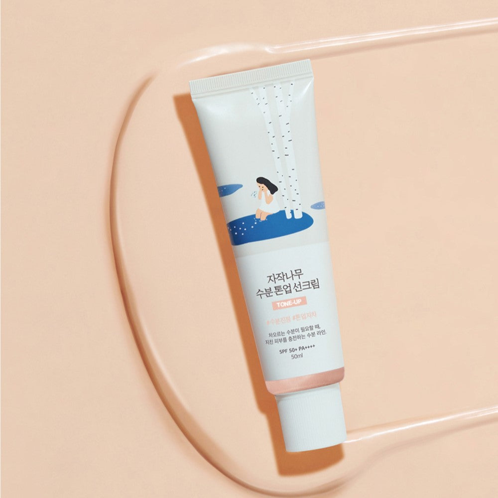 Round Lab - Birch Sap Moisturizing Tone- Up Sunscreen - 50ml