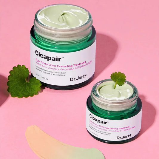 Dr.Jart+ Cicapair™ Tiger Grass Color Correcting Treatment 50 ml – grüne Cica Creme mit Centella, die Rötungen optisch ausgleicht