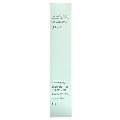 Cica Reti A Cream 0.05 | VT Cica Cream | Wonder Skin Deutschland