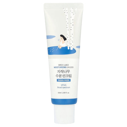 Round Lab - Birch Juice Moisturizing Mild Up Sunscreen SPF50+ PA++++ - 50ml