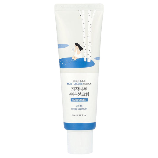 Round Lab - Birch Juice Moisturizing Mild Up Sunscreen SPF50+ PA++++ - 50ml