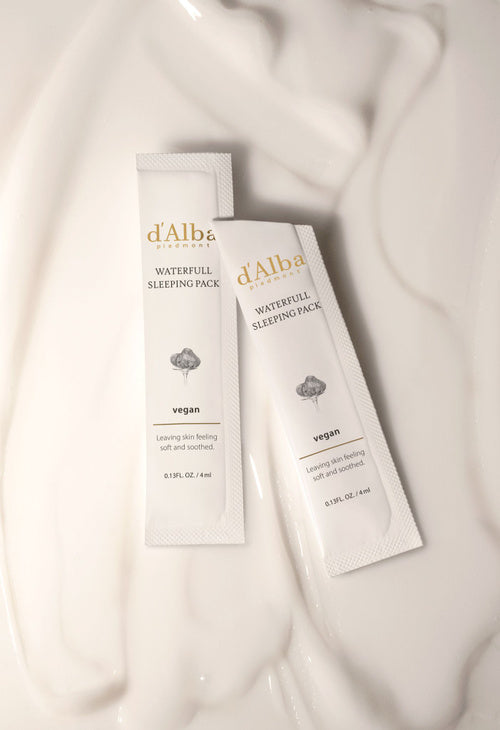 d'Alba - Waterfull Vegan Sleeping Pack - 12x4ml