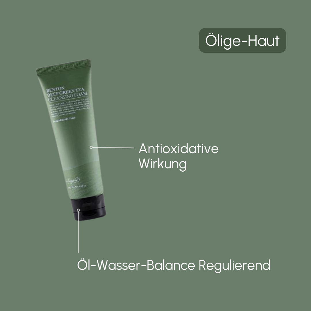 Tiefe Grüner Tee Reinigungs-Schaum | Wonder Skin