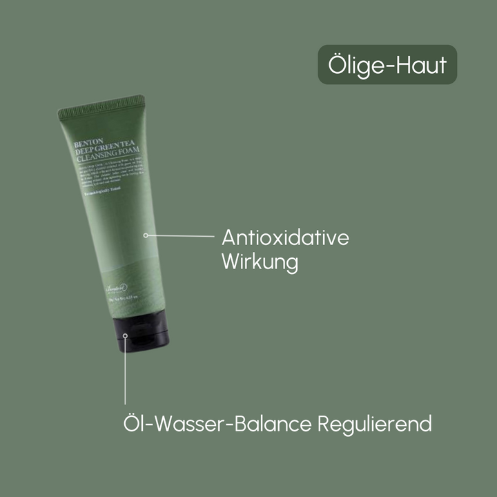 Tiefe Grüner Tee Reinigungs-Schaum | Wonder Skin