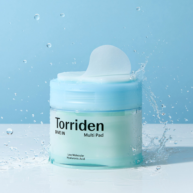 Torriden - DIVE-IN Low Molecular Hyaluronic Acid Multi Pad 80 sheets, 160ml