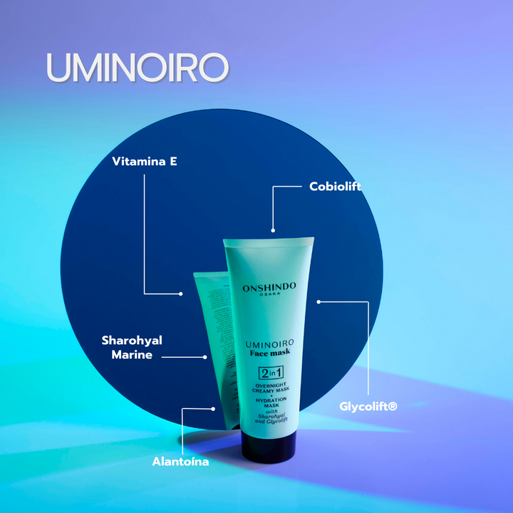 Onshindo Osaka - Uminoiro - overnight creamy/hydration face mask (all skin types) - 75ml