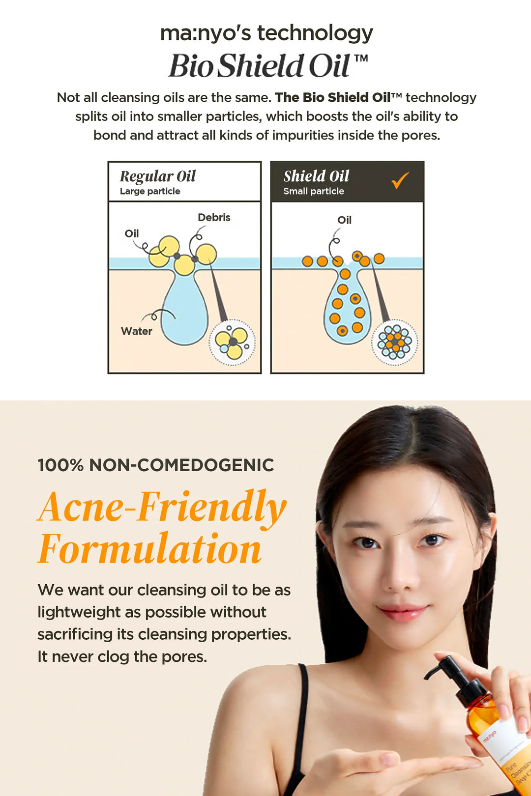 Reines Reinigungsöl Tiefenreinigung | Wonder Skin