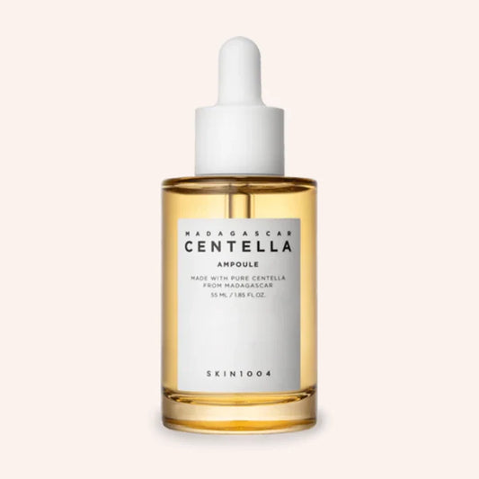 SKIN1004 Madagascar Centella Asiatica Ampoule 55ml – dunkle Pipettenflasche mit weißem Etikett