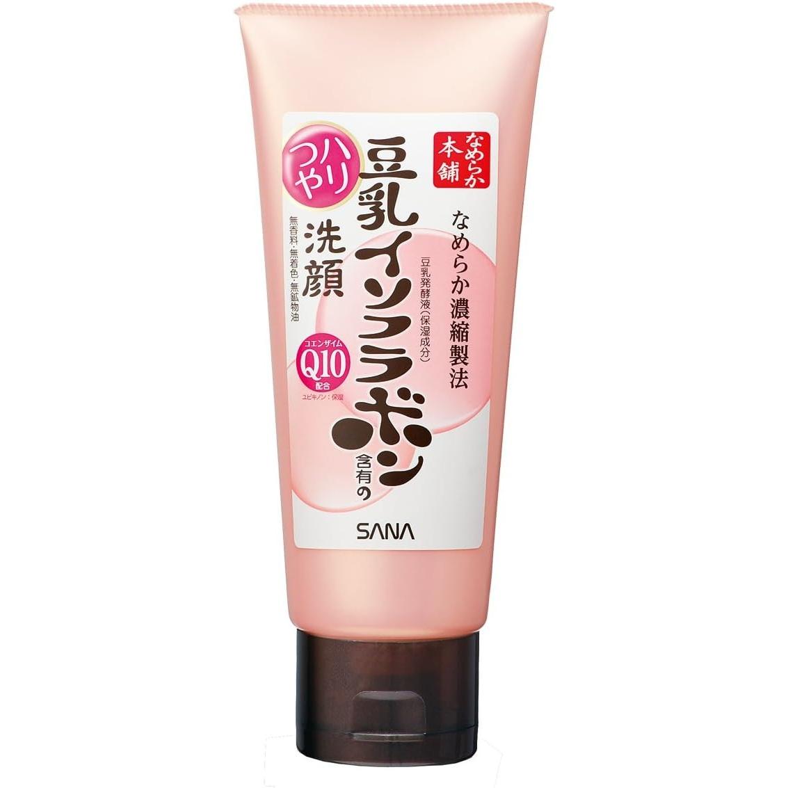 Sana - Nameraka Honpo Haritsuya Q10 Face Wash - 150g