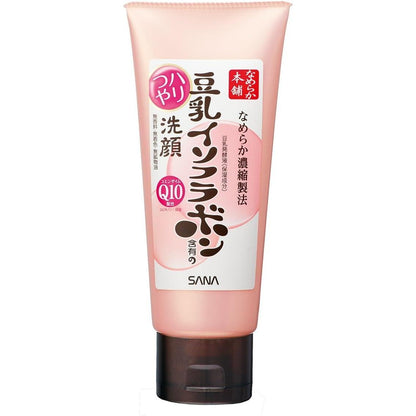Sana - Nameraka Honpo Haritsuya Q10 Face Wash - 150g