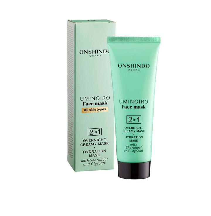 Onshindo Osaka - Uminoiro - overnight creamy/hydration face mask (all skin types) - 75ml