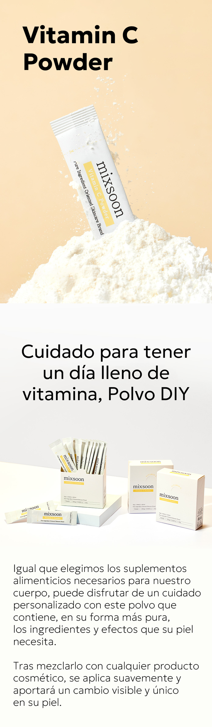Mixsoon - Vitamin C Powder - 100mg
