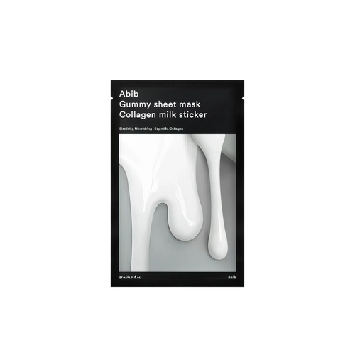 Abib - Gummy Sheet Mask Collagen Milk Sticker - 27ml-Wonder Skin