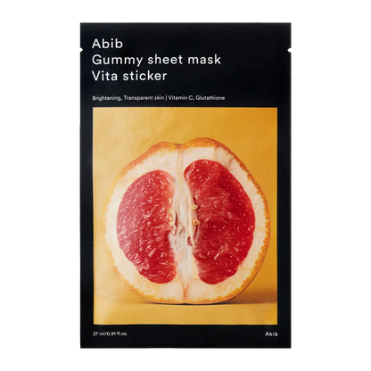 Abib - Gummy Sheet Mask Vita Sticker - 27ml-Wonder Skin