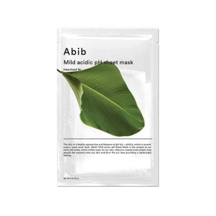 Milde Säure pH Gesichtsmaske Heartleaf Fit | Wonder Skin