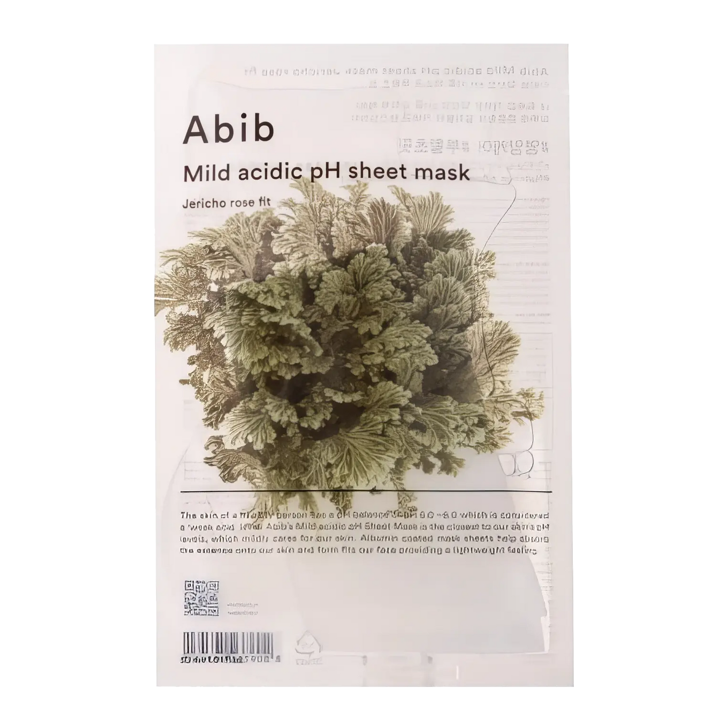 Abib - Mild Acidic pH Sheet Mask Jericho Rose Fit - 30ml-Wonder Skin