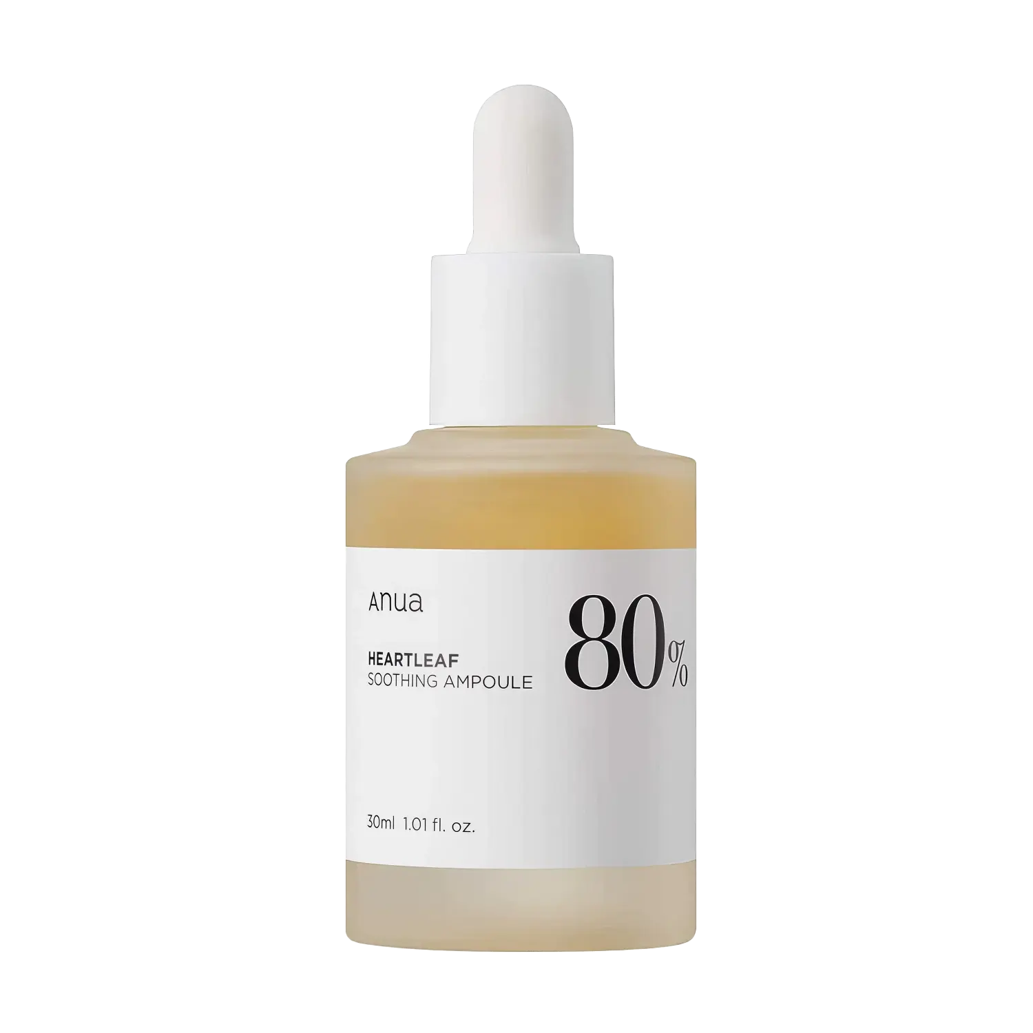 Anua - Heartleaf 80% Soothing Ampoule - 30ml-Wonder Skin