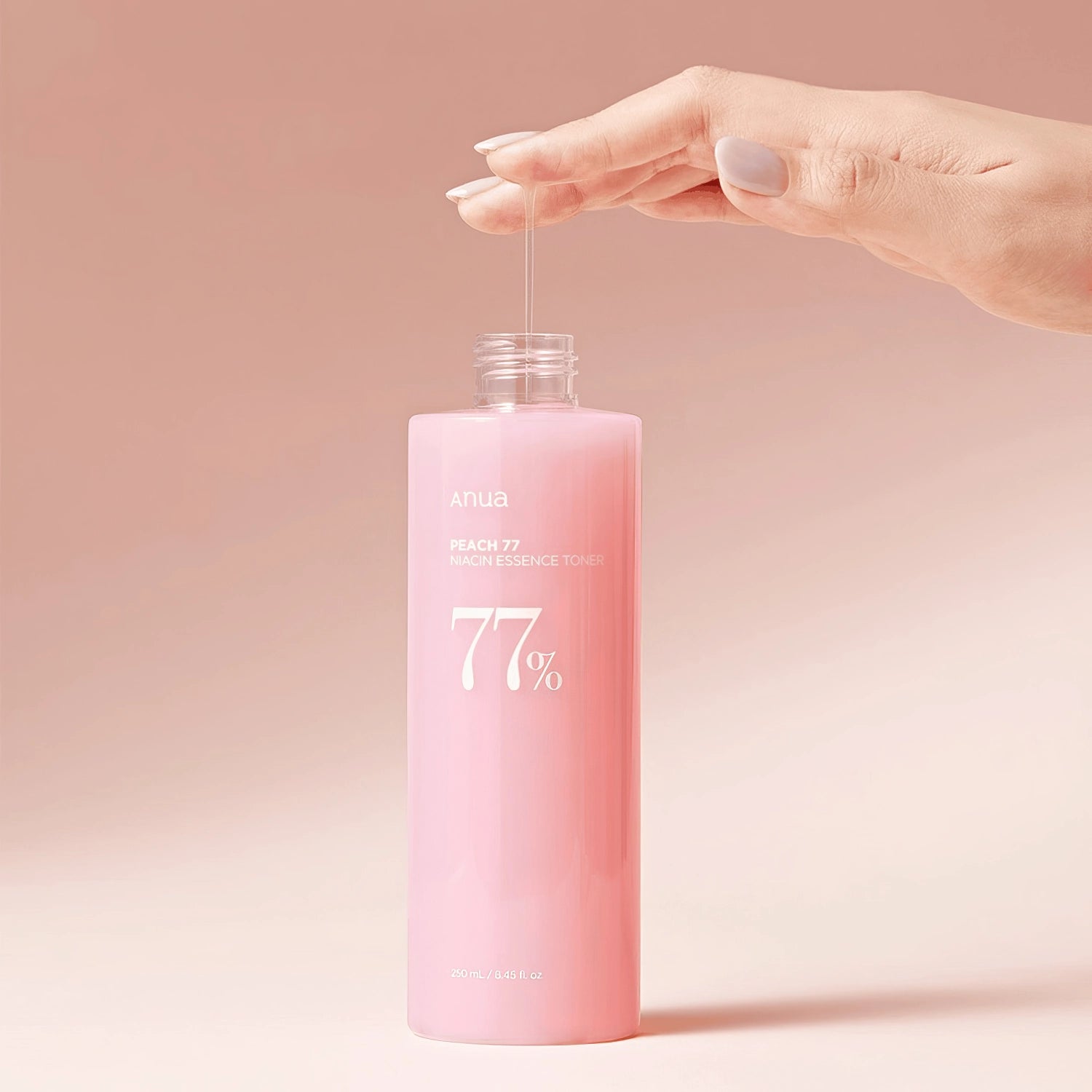 Anua - Peach 77% Niacin Essence Toner - 250ml-Wonder Skin