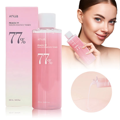 Anua - Peach 77% Niacin Essence Toner - 250ml-Wonder Skin
