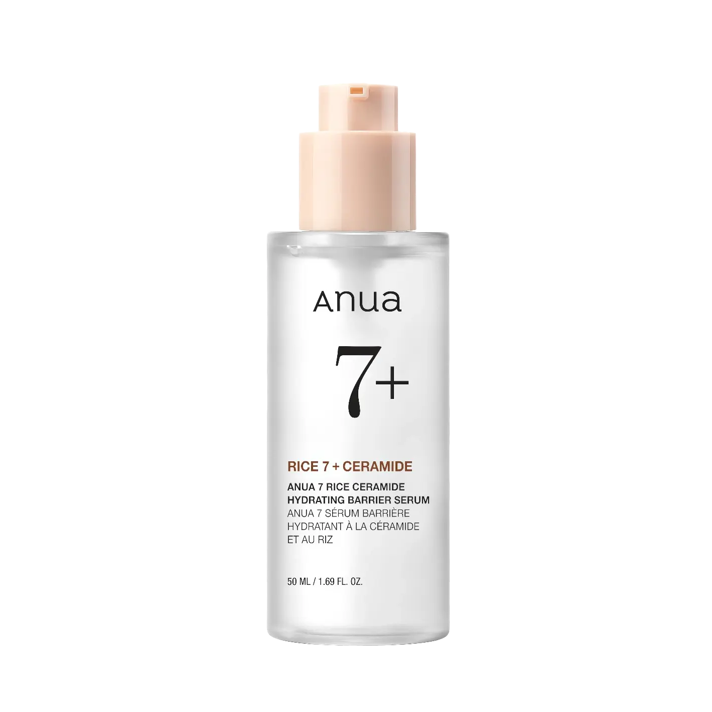 Anua - Rice 7 Ceramide Hydrating Barrier Serum - 50ml-Wonder Skin