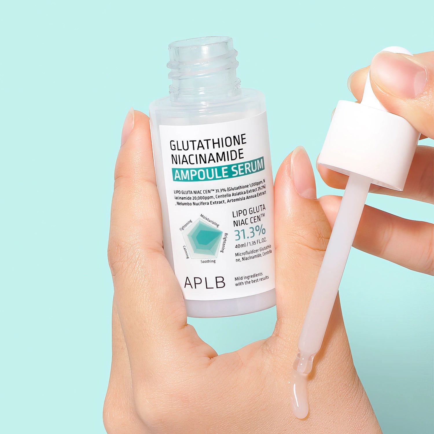 APLB - Glutathione Niacinamide Ampoule Serum - 40ml-Wonder Skin