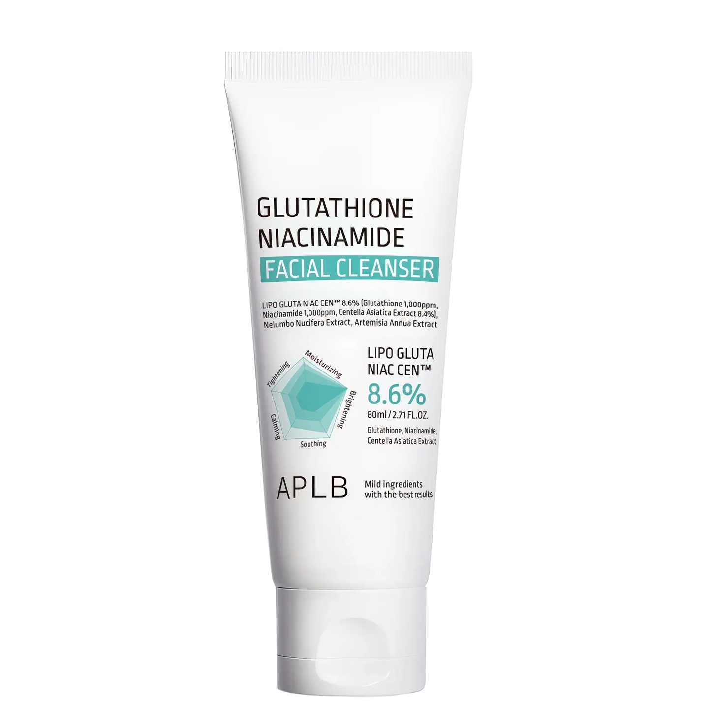APLB - Glutathione Niacinamide Facial Cleanser - 80ml-Wonder Skin
