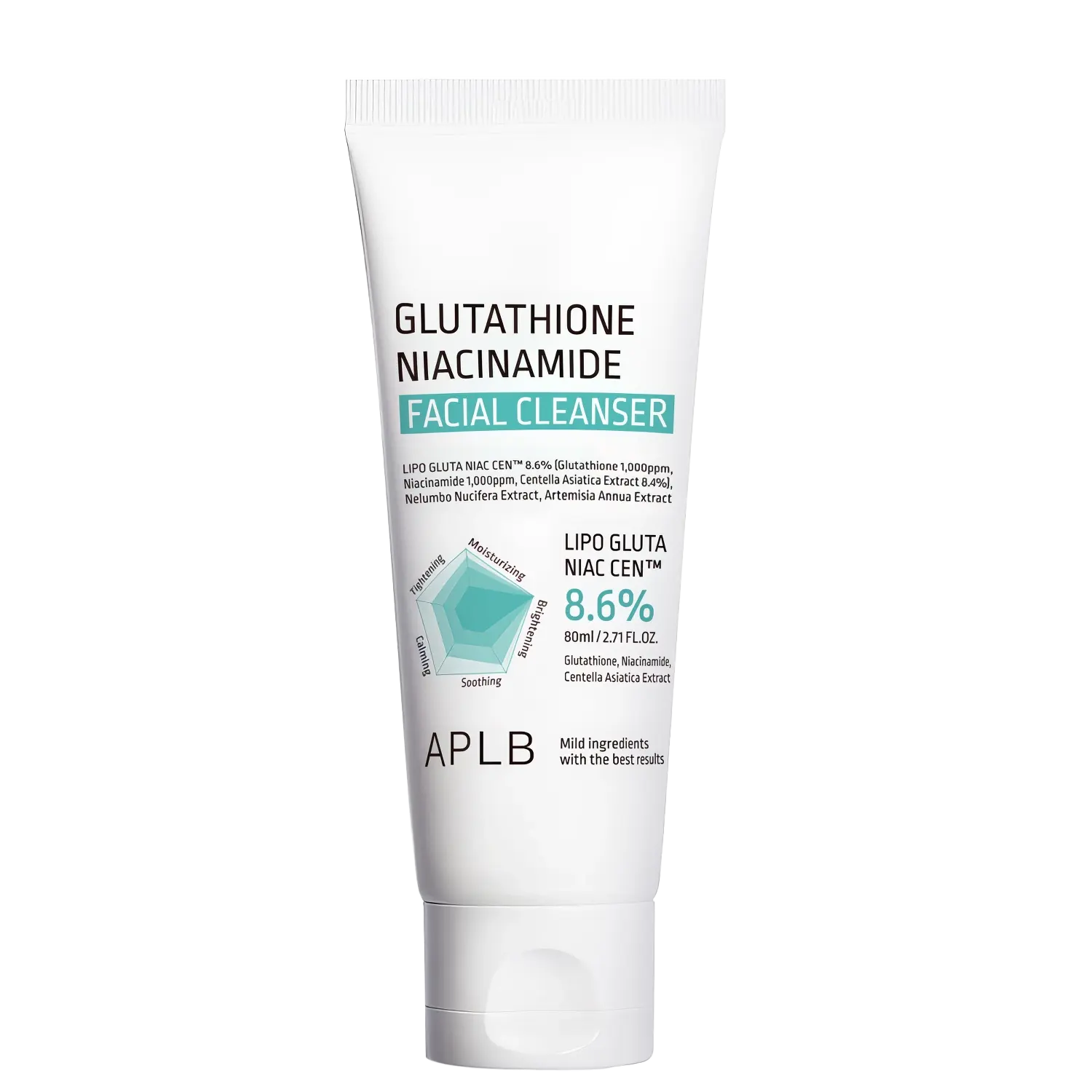 APLB - Glutathione Niacinamide Facial Cleanser - 80ml-Wonder Skin