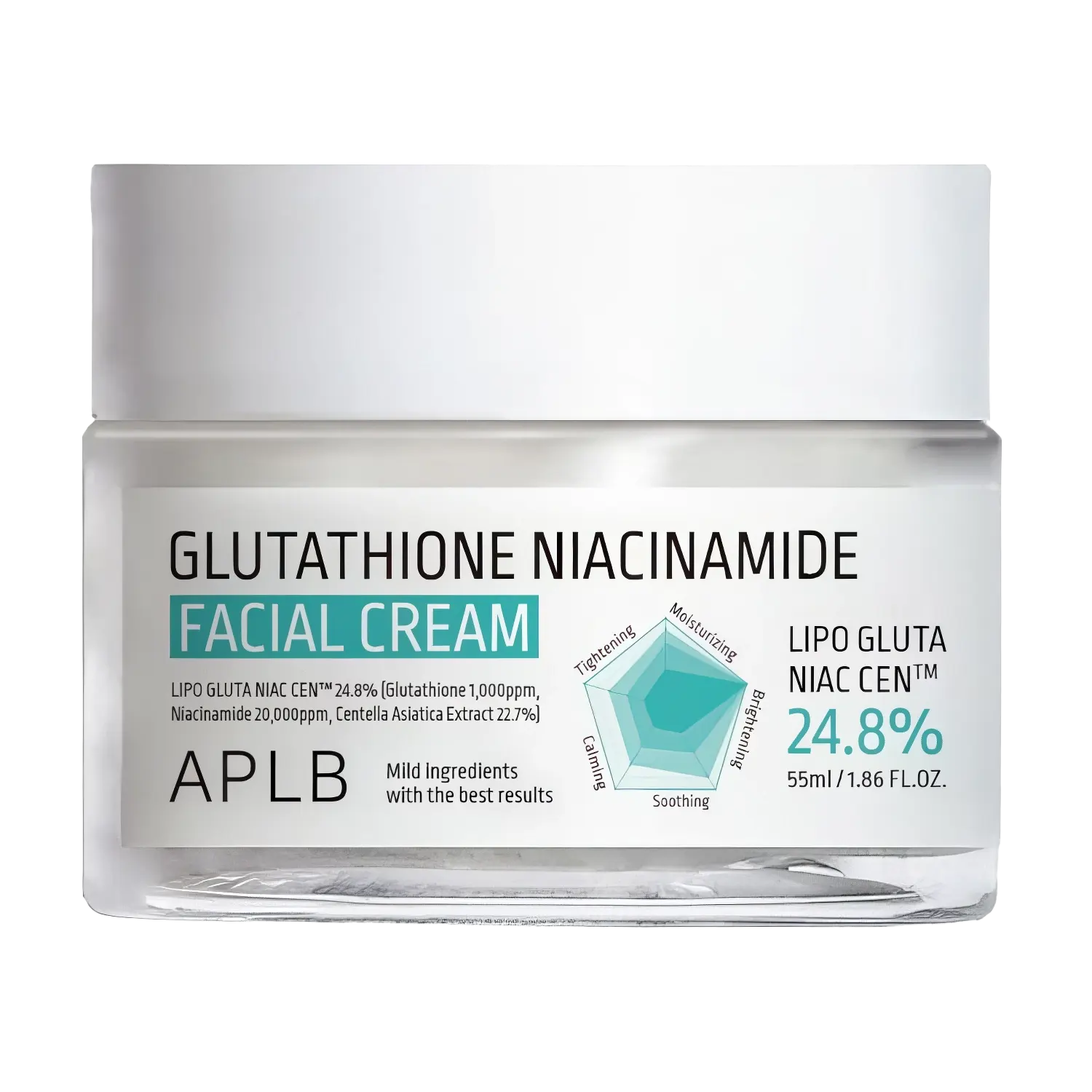 APLB - Glutathione Niacinamide Facial Cream - 55ml-Wonder Skin