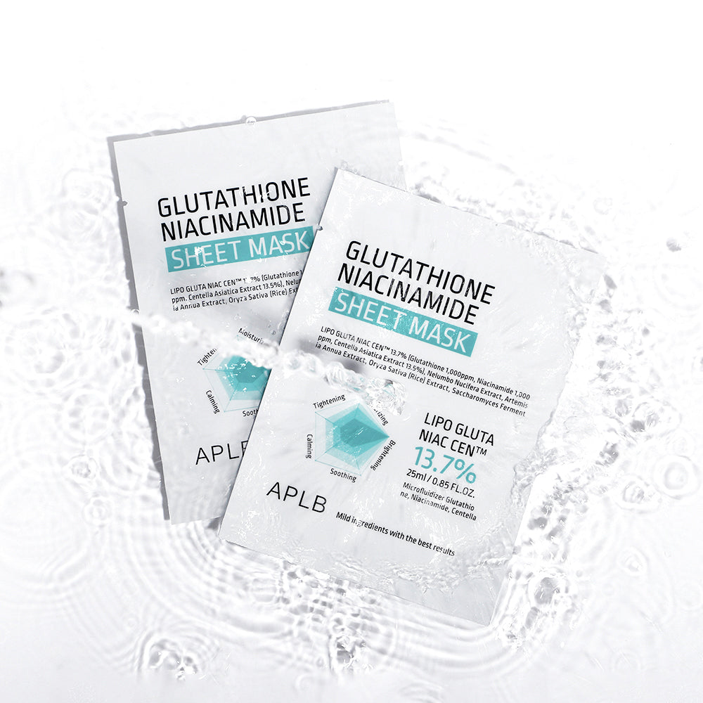 Glutathion-Niacinamid Tuchmasken-Set | Wonder Skin