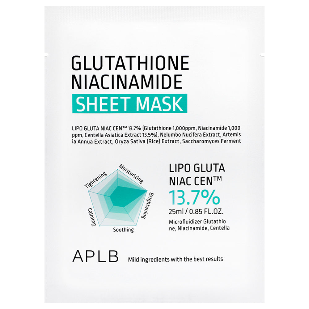 Glutathion-Niacinamid Tuchmasken-Set | Wonder Skin