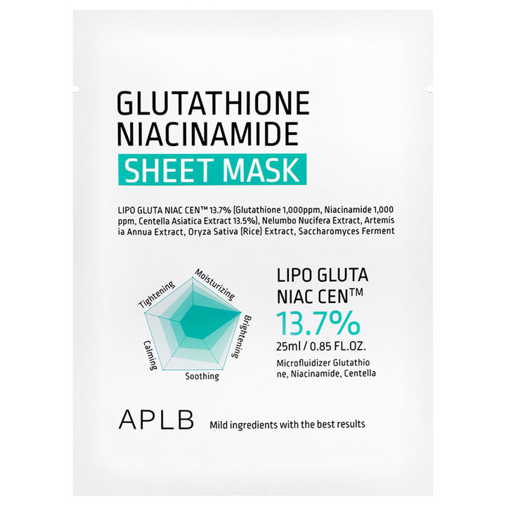 Glutathion-Niacinamid Tuchmasken-Set | Wonder Skin