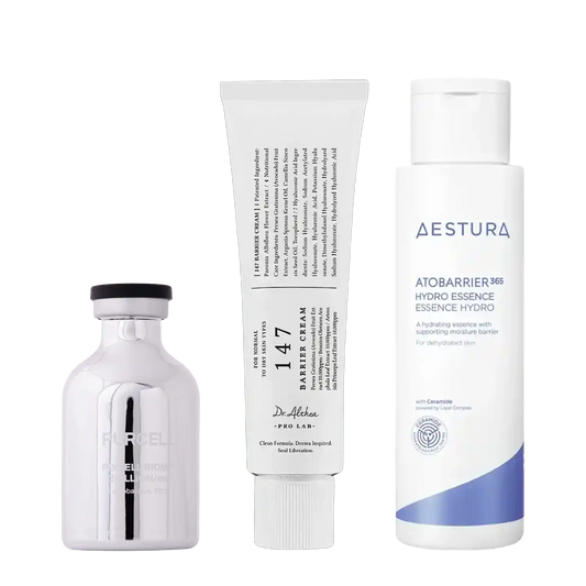 Barriere-Set – Feuchtigkeit, Mikrobiom & Lipidschutz