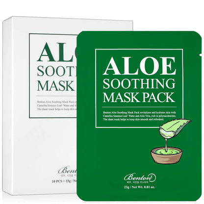 Benton - Aloe Soothing Mask - 23g-Wonder Skin