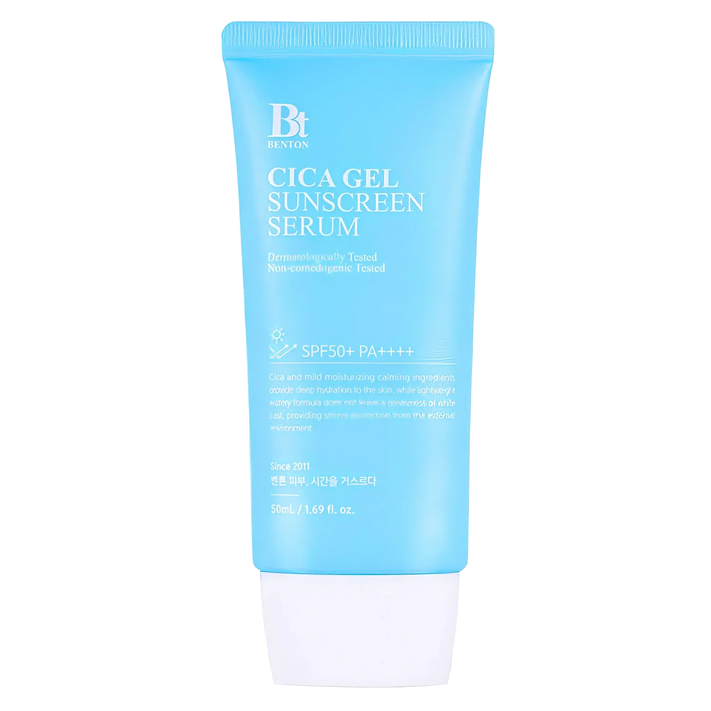 Benton - Cica Gel Sunscreen Serum SPF50 PA++++ - 50ml-Wonder Skin