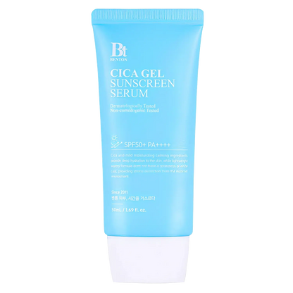 Benton - Cica Gel Sunscreen Serum SPF50 PA++++ - 50ml-Wonder Skin