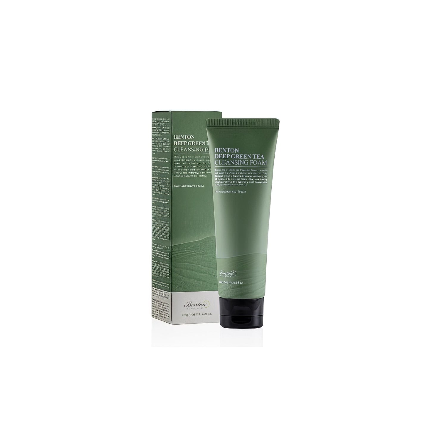 Benton - Deep Green Tea Cleansing Foam - 120g-Wonder Skin