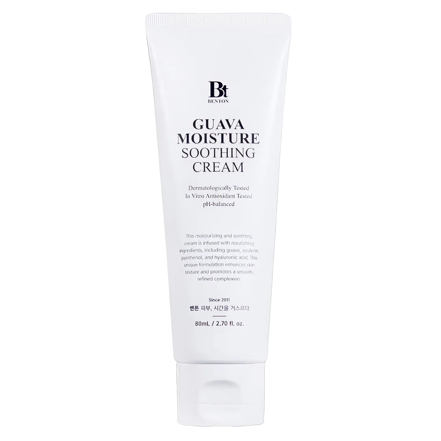 Benton - Guava Moisture Soothing Cream - 80ml-Wonder Skin