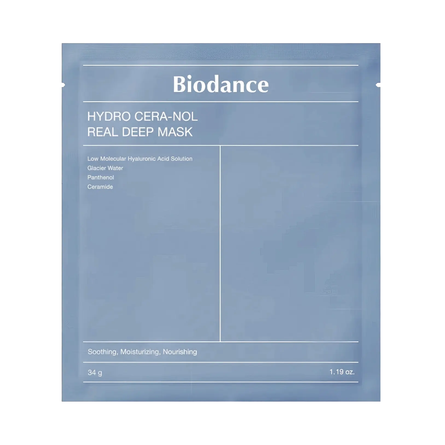 Biodance - Hydro Cera-nol Real Deep Mask - 34g-Wonder Skin