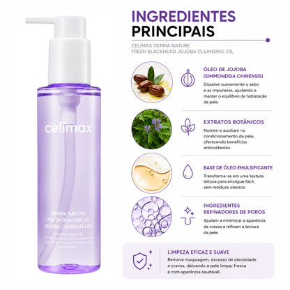 Celimax Derma Nature Fresh Blackhead Jojoba Cleansing Oil 150ml