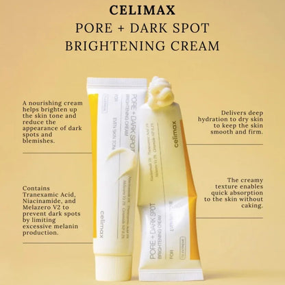 Celimax Pore+Dark Spot Brightening Cream 35ml