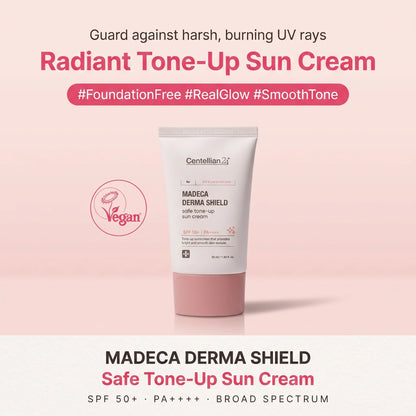 Centellian24 Madeca Derma Shield Safe Tone-Up Sun Cream SPF50+ PA++++ 50ml