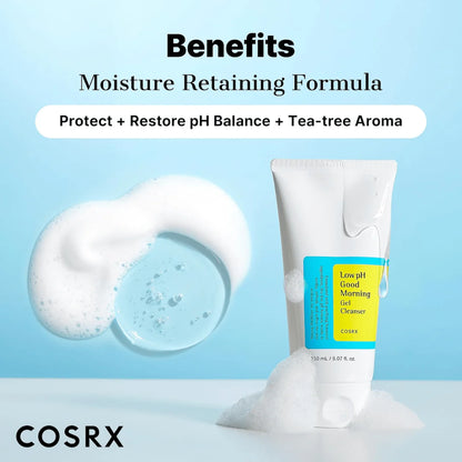 COSRX Low pH Good Morning Gel Cleanser 150ml-Wonder Skin
