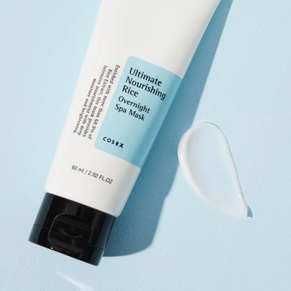 COSRX - Ultimate Nourishing Rice Overnight Spa Mask - 60ml-Wonder Skin
