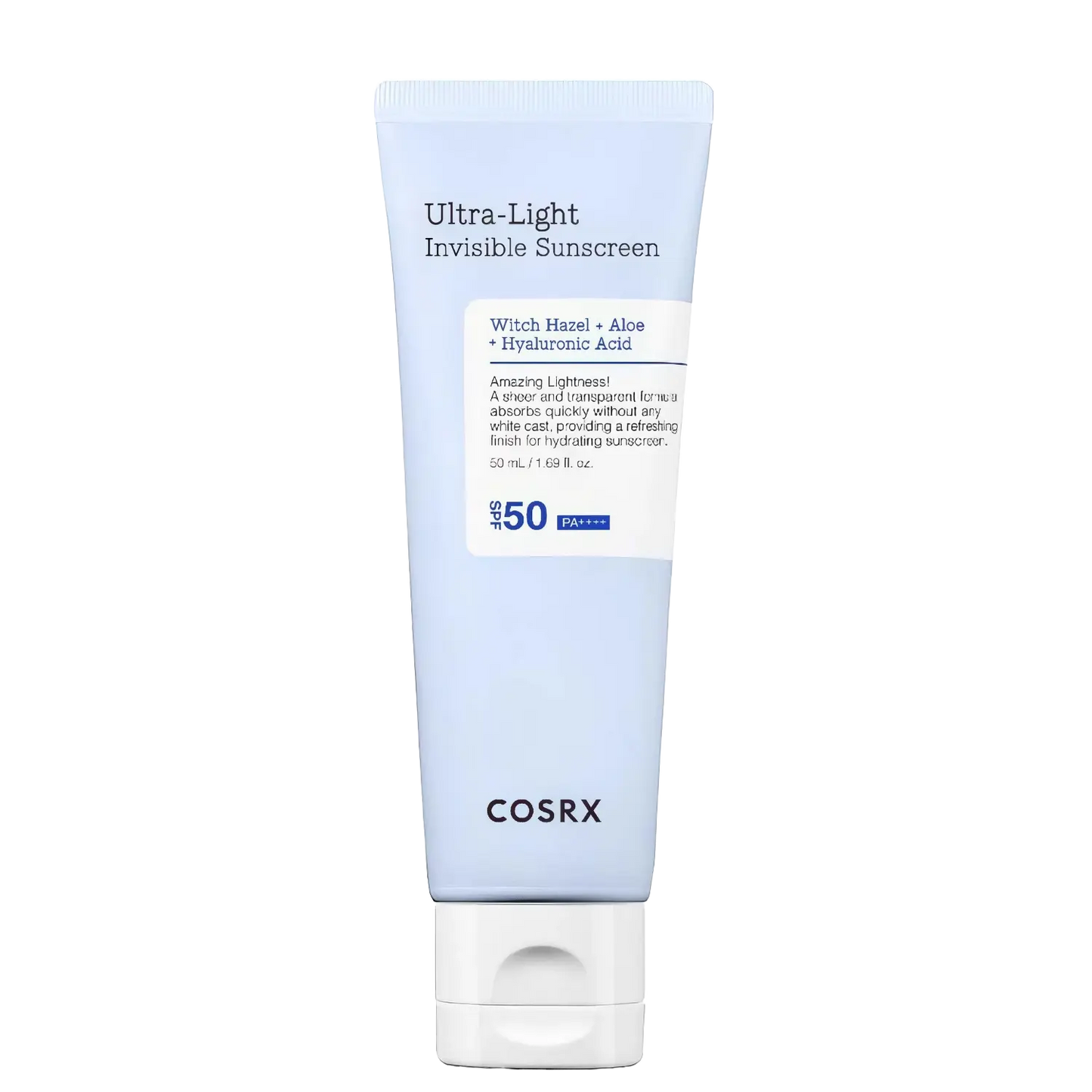 COSRX - Ultra - Light Invisible Sunscreen SPF50/PA++++ - 50ml-Wonder Skin