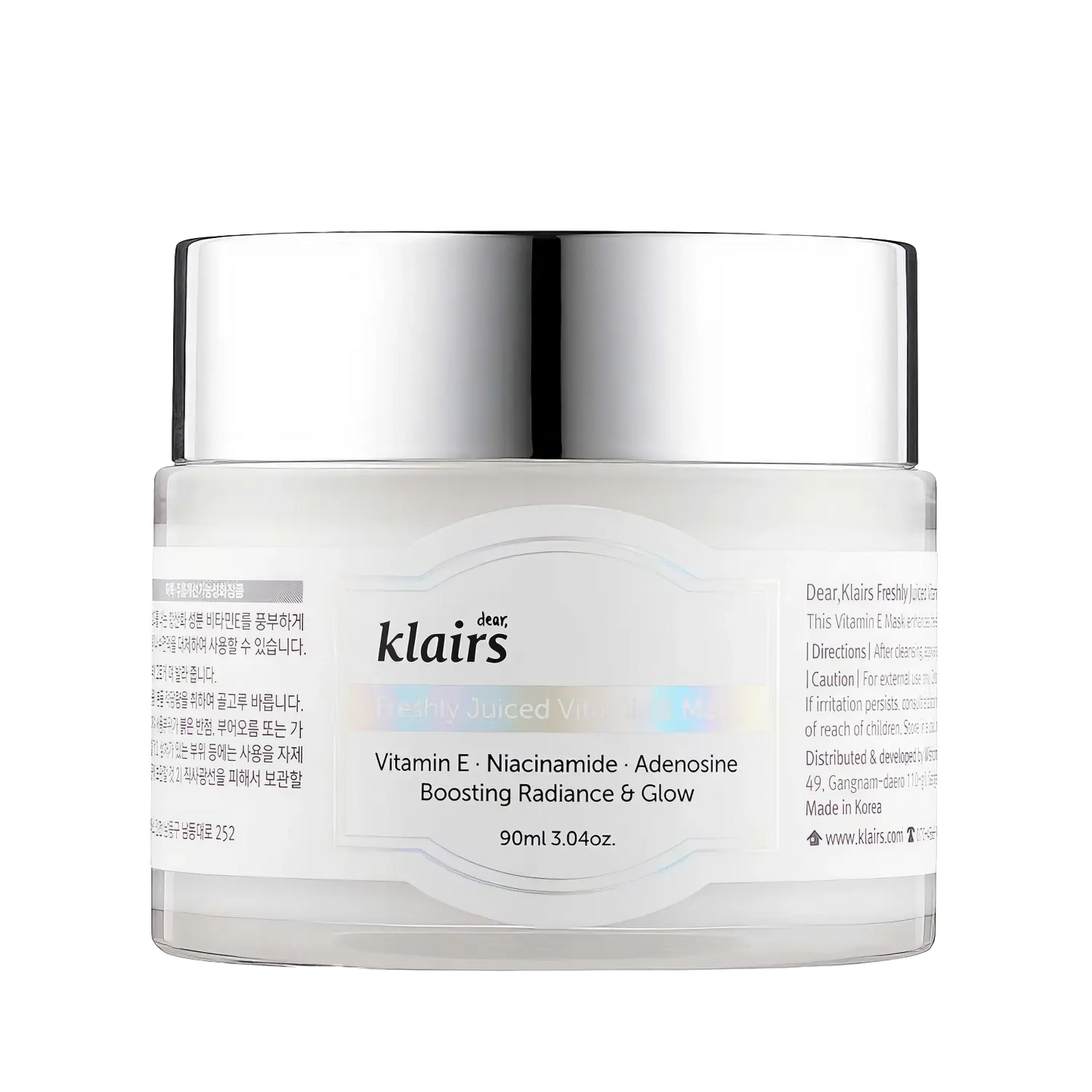 dear, Klairs - Freshly Juiced Vitamin E Mask - 90g-Wonder Skin