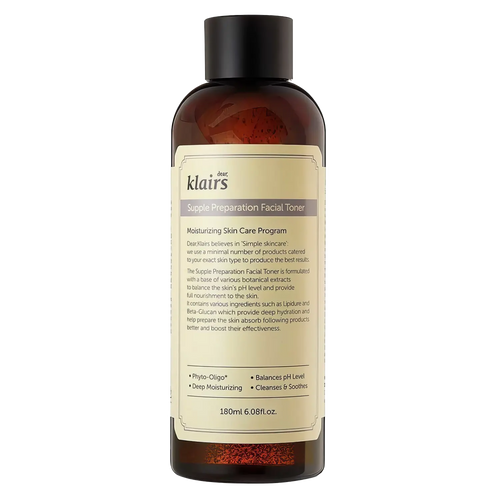 dear, Klairs - Supple Preparation Facial Toner - 180ml-Wonder Skin