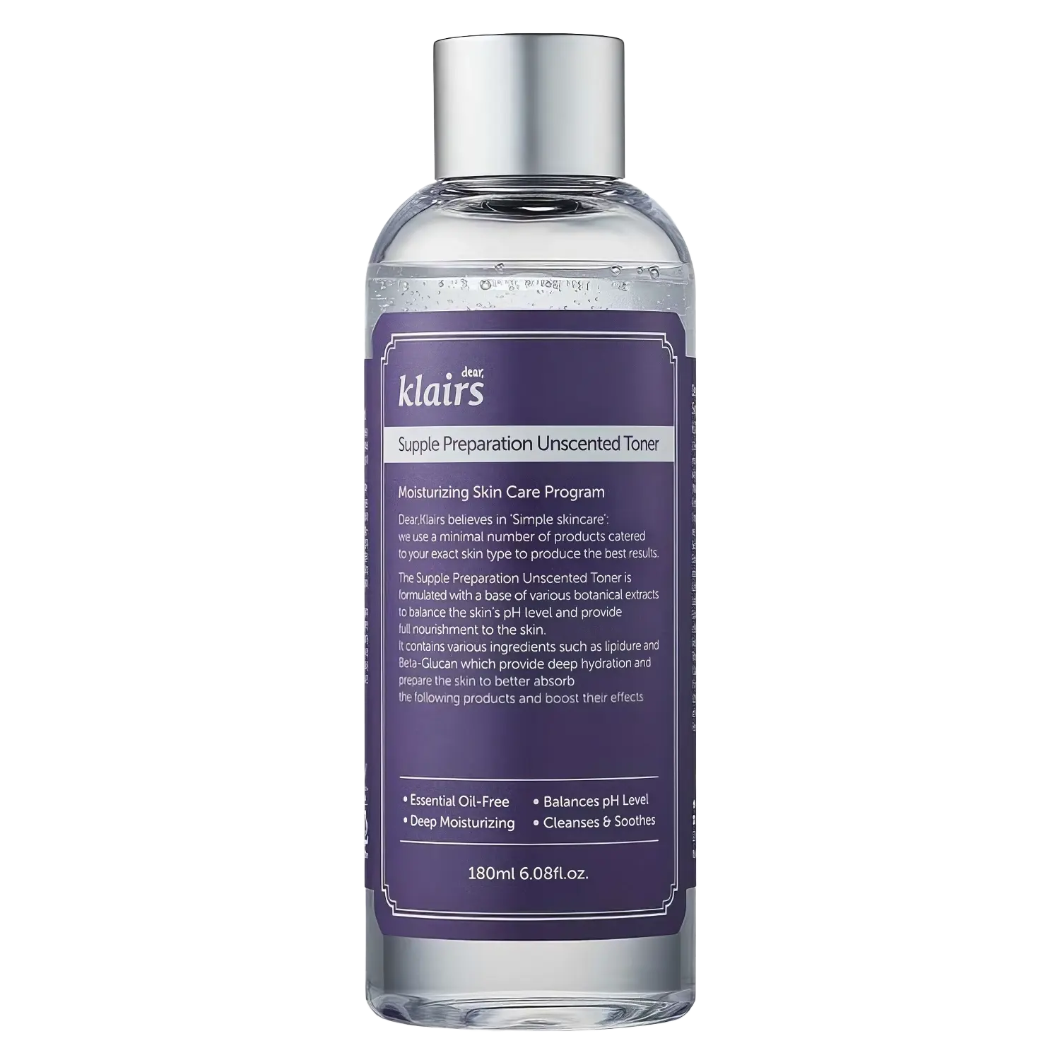 dear, Klairs - Supple Preparation Unscented Toner - 180ml-Wonder Skin