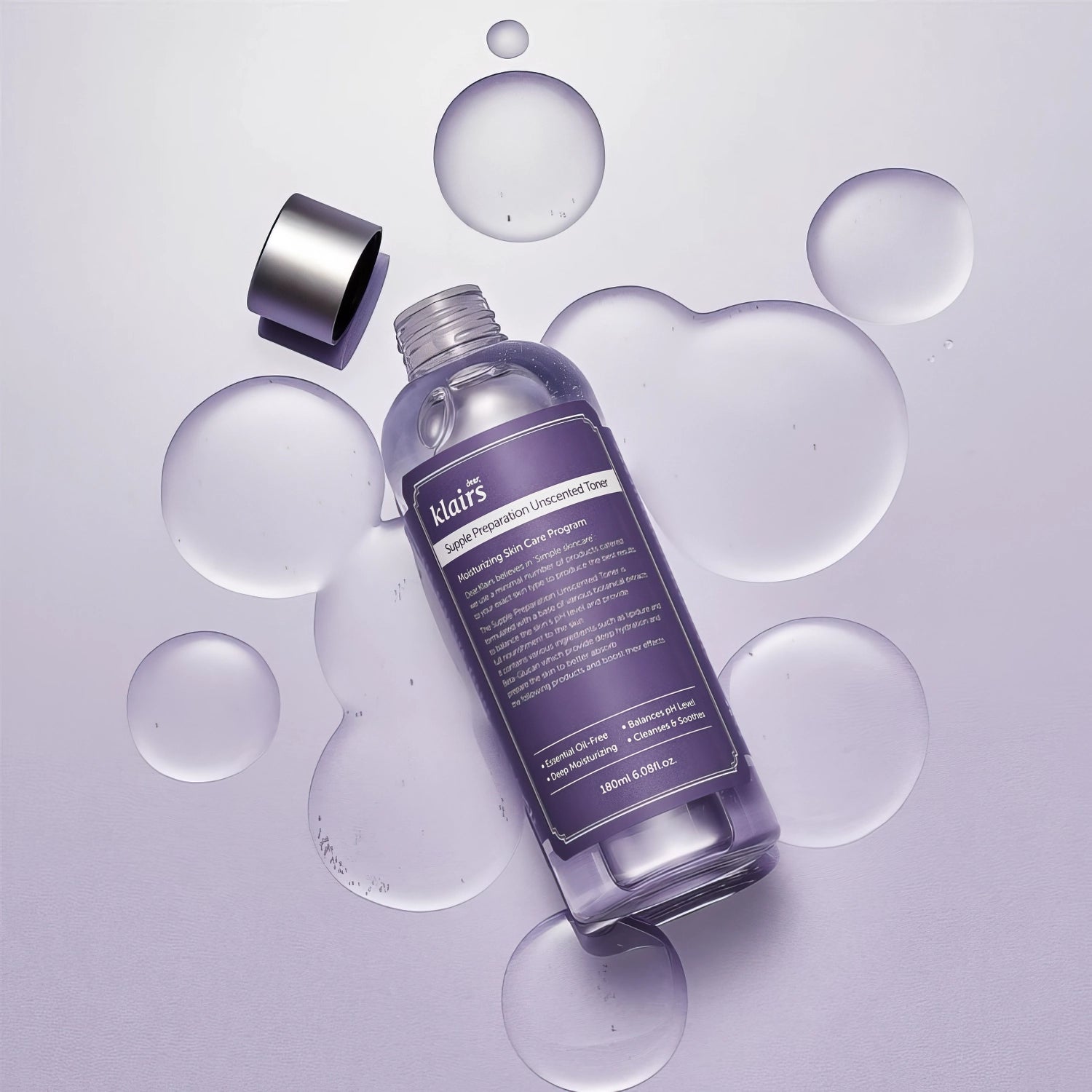 dear, Klairs - Supple Preparation Unscented Toner - 180ml-Wonder Skin