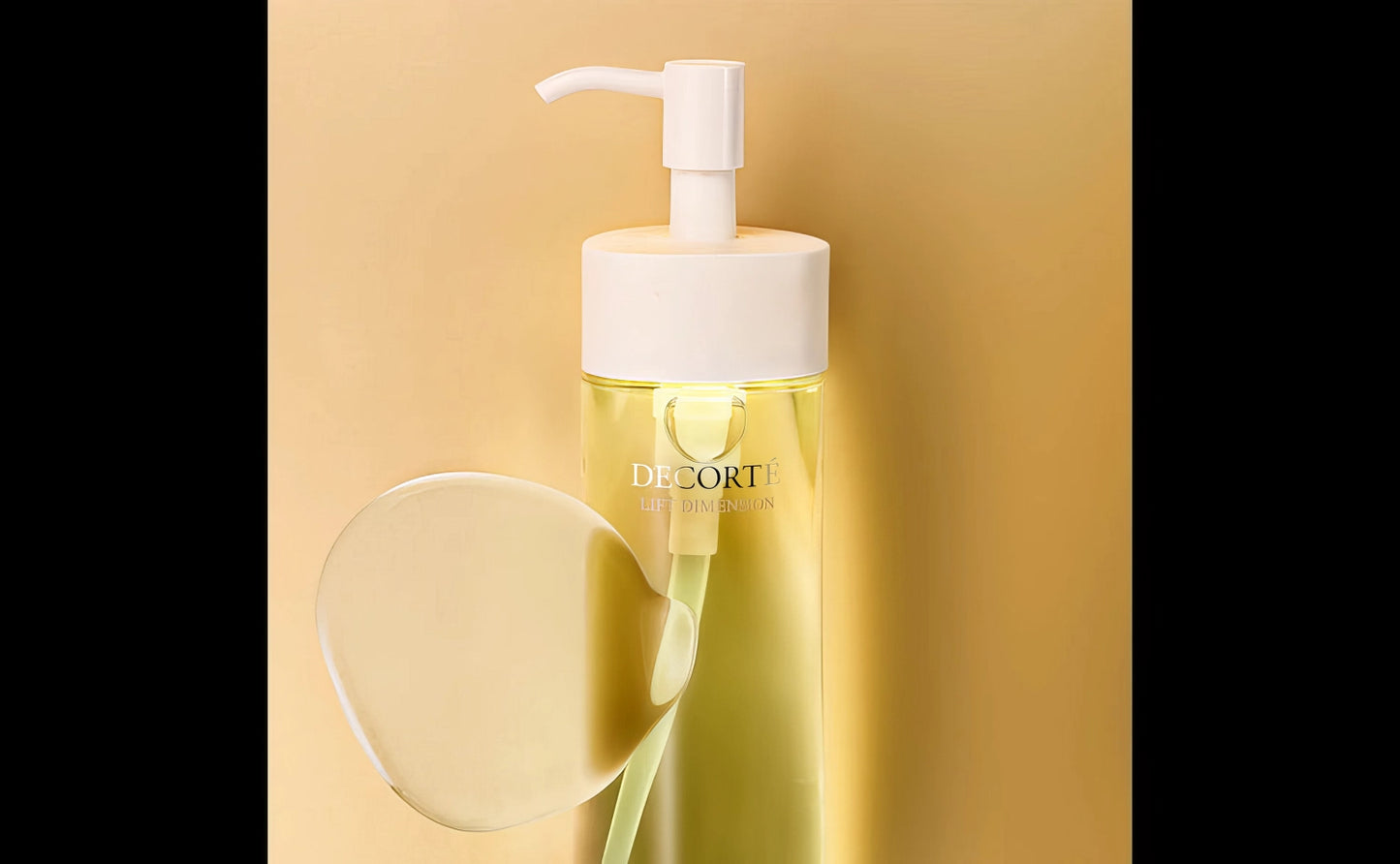 DECORTE Lift Dimension Smoothing Cleansing Oil - 200ml-Wonder Skin